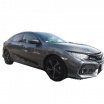 Ochranné bočné lišty na dvere, Honda Civic X, 2017+, 5 dver, hatchback