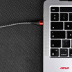 Kábel UC-19 USB-C + Lightning iPhone 200 cm FullLINK
