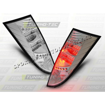 Ford Focus MK1 1998-04 zadné LED lampy chrome (LDFO03)