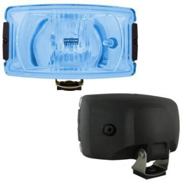 Prídavné diaľkové svetlo hranaté veľké - blue