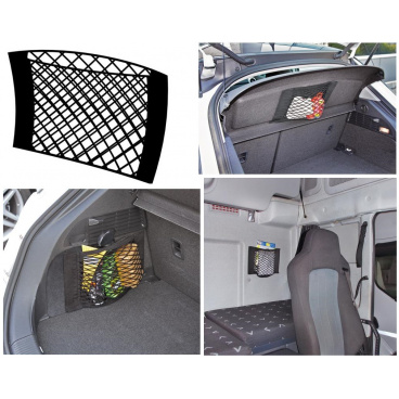 Sieťky pre odkladanie vecí do interiéru 40x25 cm Sieťky pre odkladanie vecí do interiéru 40x25 cm