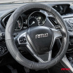 Kožený poťah na volant automobilu XXL 44-46cm SWC-49-XXL