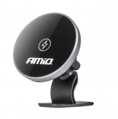 Držiak do auta na telefón s indukčnou nabíjačkou na palubnú dosku My Mag 15W AMIO-03774