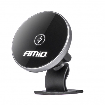 Držiak do auta na telefón s indukčnou nabíjačkou na palubnú dosku My Mag 15W AMIO-03774
