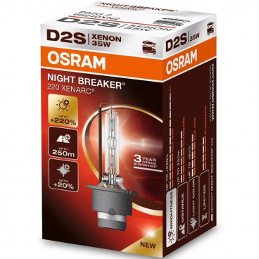 Xenon výbojka D2S Osram Night Breaker 220 XENARC 4500K