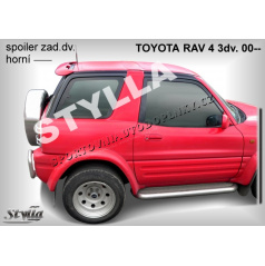 TOYOTA RAV 4 3D 2002+ spojler chrbta. dverí hornej