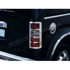 Ford Connect - nerez chróm kryty zadných svetiel Omsa