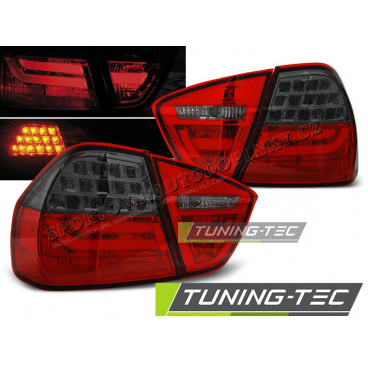 BMW E90 03.2005-08.2008 zadné lampy red smoke LED BAR (LDBMC6)