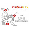 Audi TT 1999-06 Strongflex Šport zostava silentblokov len pre prednú nápravu 6 ks