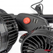 Autoventilátor na opierku hlavy s USB nabíjačkou 12V