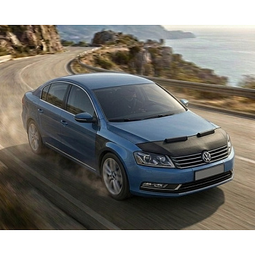 Čierny ochranný poťah prednej časti kapoty VW Passat B8 2015–2019 Čierny ochranný poťah prednej časti kapoty VW Passat B8 2015–2019