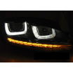 VW Golf 7 11.12-17 predné číre svetlá U-Type black DRL SEQ (LPVWP6)