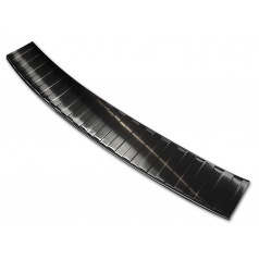 Nerez lišta hrany zadného nárazníka FORD KUGA 2 2013-19 čierna brúsená