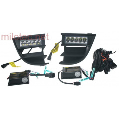 Škoda Octavia II Facelift 12/2008 - LED svetlá s originálnymi plastmi