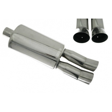Športový výfuk TurboWorks 63/2x76 mm dual Športový výfuk TurboWorks 63/2x76 mm dual