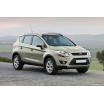 Nerez kryt- čierna ochrana prahu zadného nárazníka Ford Kuga I 2008-12