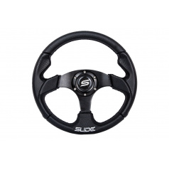 Športový volant kožený čierny 320 mm