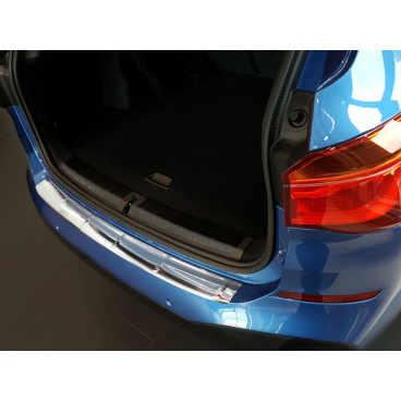 Nerez kryt- ochrana prahu zadného nárazníka BMW X1 F48 2015+ (len pre verziu s M-pack) Nerez kryt- ochrana prahu zadného nárazníka BMW X1 F48 2015+ (len pre verziu s M-pack)