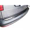 Nerez kryt zadného nárazníka chróm/čierny Omtec VW Caddy 2015-20