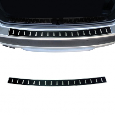 Nerez - karbónový kryt hrany zadného nárazníku BMW X3 F25 2011- 2017 Nerez - karbónový kryt hrany zadného nárazníku BMW X3 F25 2011- 2017