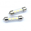 Škoda Octavia II 04-11 - mega power SMD LED žiarovky do bezpečnostných obrysových svetiel vo dverách