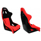 Športová pevná škrupina Bimarco Futura červená / čierna FIA homologácia