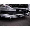 Predný spojler čierny lesklý "klavírlak", Škoda KodiaQ RS, Sportline