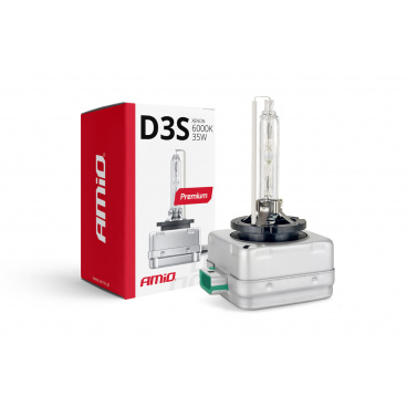 Xenónová žiarovka výbojka xenón D3S 6000K AMiO PREMIUM AMIO-01979 Xenónová žiarovka výbojka xenón D3S 6000K AMiO PREMIUM AMIO-01979
