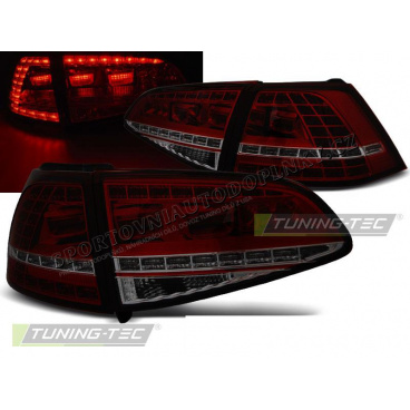 VW Golf 7 2013+ zadné lampy red smoke LED GTI Look (LDVWG1) VW Golf 7 2013+ zadné lampy red smoke LED GTI Look (LDVWG1)