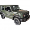 Ochranné bočné lišty na dvere, Suzuki Jimny IV, 2019+