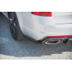 Bočné difúzory pod zadný nárazník ver.2 pre Škoda Octavia RS Mk3, Maxton Design (čierny lesklý plast ABS)