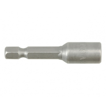 Nástavec magnetický 1/4" 6 x 48 mm CrV blistr Nástavec magnetický 1/4" 6 x 48 mm CrV blistr