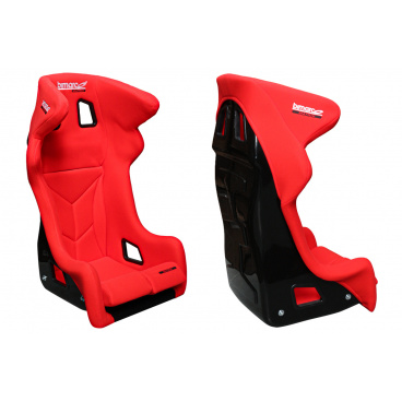 Fotel Sportowy Bimarco Matrix Welur Red FIA