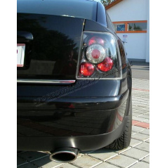 Volkswagen Passat 3B 97-00 nerez chróm lišta pod ŠPZ Omsa Line