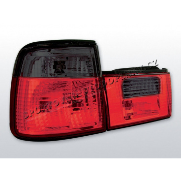BMW E34 88-95 Zadné lampy kryštalické red, smoke (LTBM57) - sedan BMW E34 88-95 Zadné lampy kryštalické red, smoke (LTBM57) - sedan