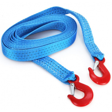 Ťažné lano 5m 80 mm 7500 kg 2x hák II Ťažné lano 5m 80 mm 7500 kg 2x hák II