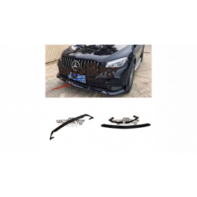 Predný spojler Mercedes-Benz GLC X253 GLC C253 Nárazník Predný Lesklá Čierna