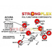 Honda Integra 2001-06 Strongflex Šport zostava silentblokov len pre zadnú nápravu 14 ks