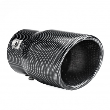 Športová nerezová koncovka výfuku karbón 90 mm