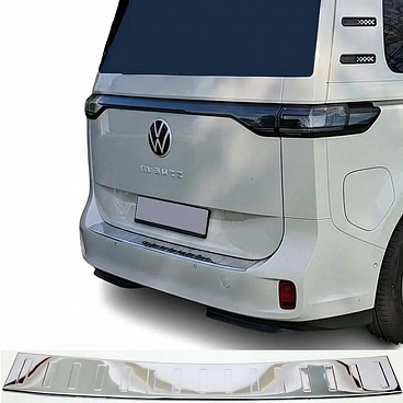 Nerezový leštený kryt hornej hrany zadného nárazníka VW ID. Buzz 2022+