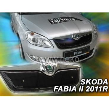 Zimná clona chladiča Škoda Fabia II, Roomster 2010-15 Zimná clona chladiča Škoda Fabia II, Roomster 2010-15