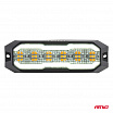 Výstražná oranžová lampa s funkciou obrysových a pozičných svetiel LED R65 R148 12V 24V 24W