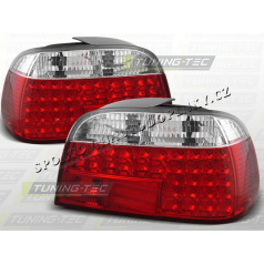 BMW E38 1994-01 zadné LED lampy red white (LDBM09)