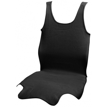 Poťah sedadla Triko soft 1ks čierny predný Poťah sedadla Triko soft 1ks čierny predný