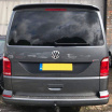 Slnečná clona pre zadné dvere sivá VW T5 T6 Transporter, Multivan