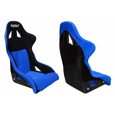 Fotel Sportowy Bimarco Cobra PRO Welur Blue-Black FIA Fotel Sportowy Bimarco Cobra PRO Welur Blue-Black FIA