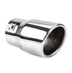 Koncovka výfuku nerezová okrúhla 89 mm