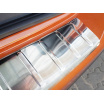 Nerez kryt - brúsená chróm ochrana prahu zadného nárazníka VW-T-Cross 2018+