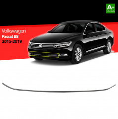Nerez spodná lišta chladiča VW Passat B8 2014-19