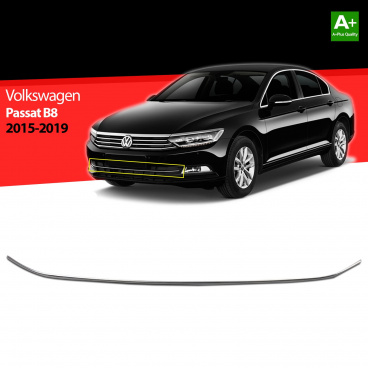 Nerez spodná lišta chladiča VW Passat B8 2014-19